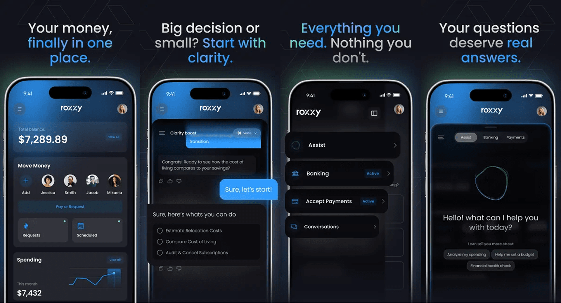 Roxxy Intelligence (iOS) preview